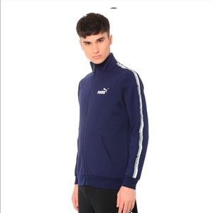 Puma track jacket peacoat